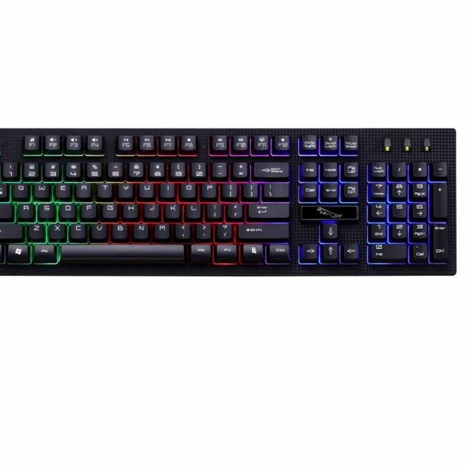 Kirim Langsung Leopard G20 Gaming Keyboard with LED RGB Light Game