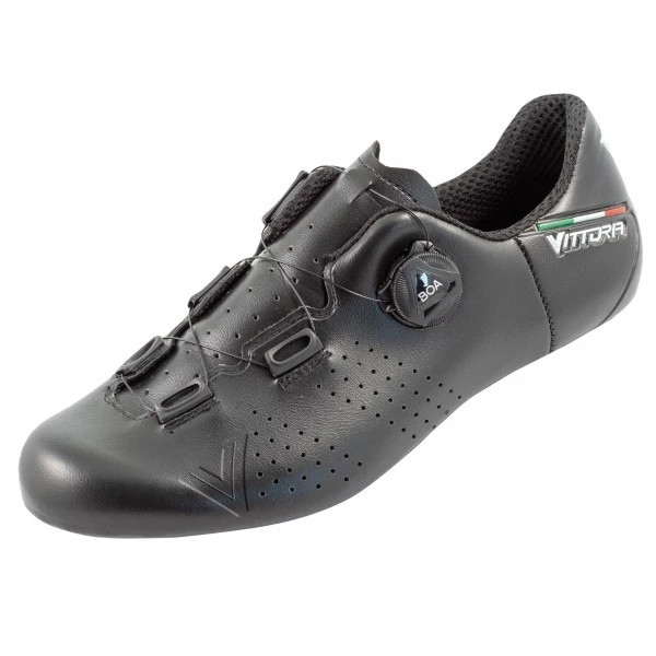 Sepatu Road Bike - Vittoria Alise Road Shoes - Black