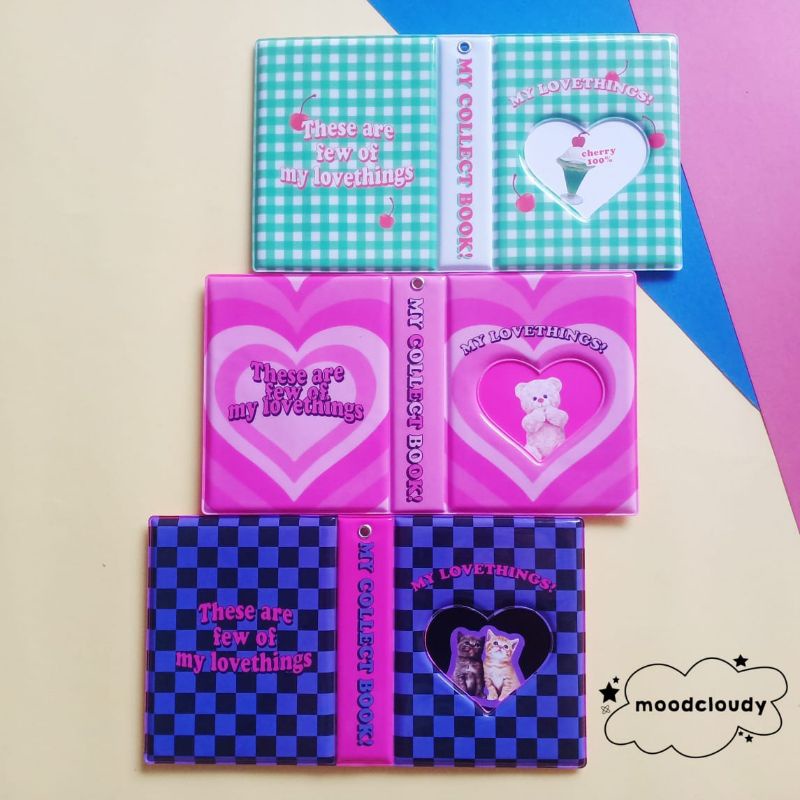 ⚘ mōödcloudy ⑅ collect book my lovethings | 1P mini album foto / binder kolbuk photocard pc mpc kpop