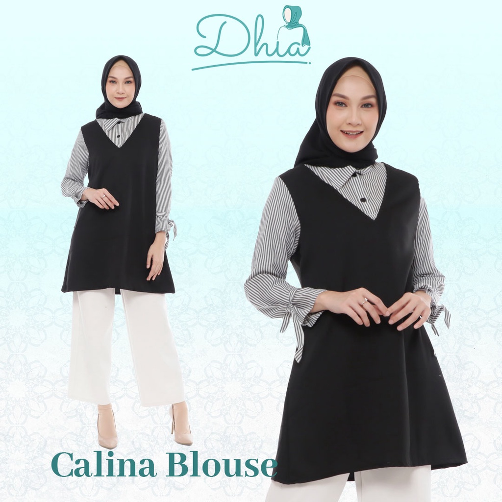 Blouse Wanita Terbaru Baju Atasan Muslim Cewek Remaja Modern - Celina Blouse
