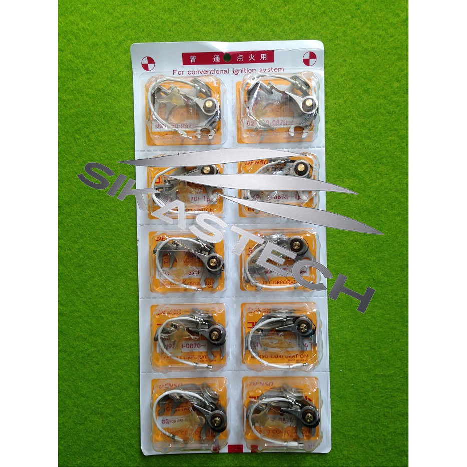 DISTRIBUTOR POINT / PLATINA DELCO SUZUKI F10A CARRY ST100 EXTRA JIMNY SJ410 KATANA 1.0 DENSO ORIGINA
