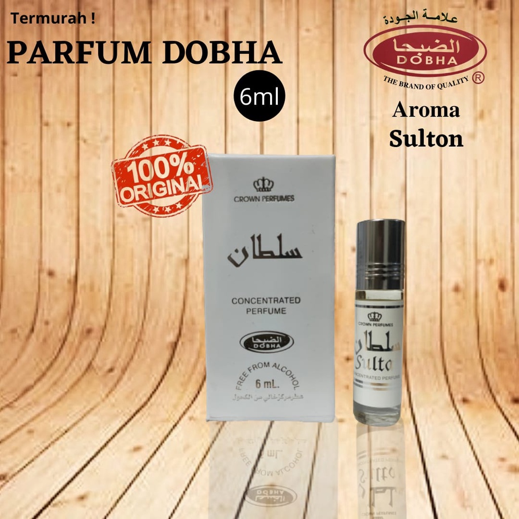 Minyak Wangi Dobha Sultan Parfum Minyak Wangi Non Alkohol 6ml Roll On
