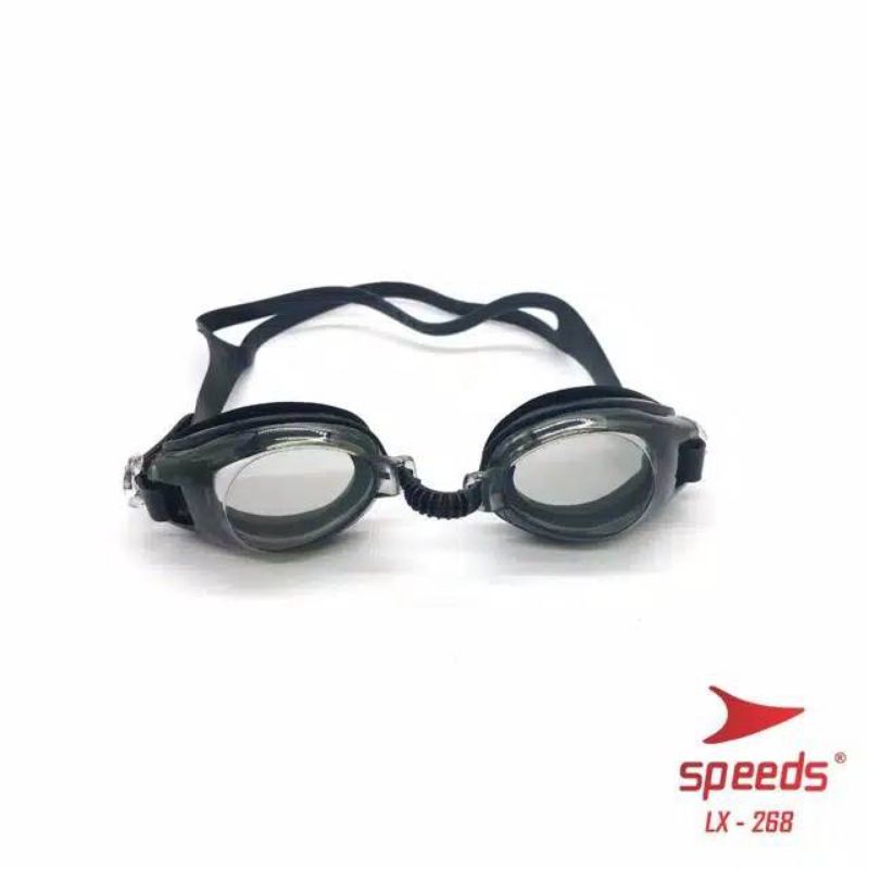 Kacamata Renang Dewasa Swimming Goggles Original Speeds LX 268 Anti fog UV Shield