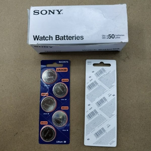 Baterai / battery / batre Lithium SONY 3V CR 2430