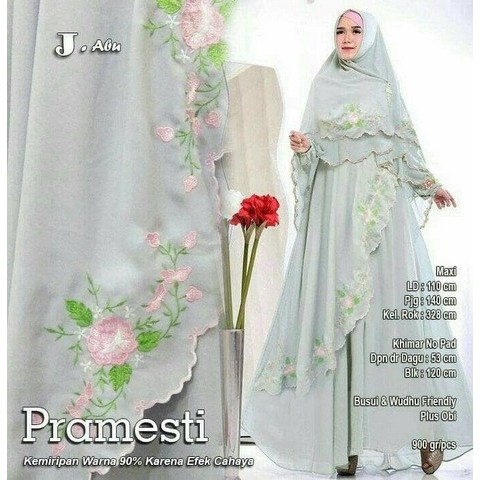 Brand syari elegan gamis dress panjang ibu menyusui xl jumbo bigsize xxl qs