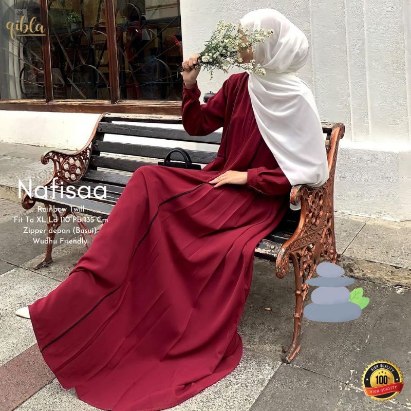 Gamis Nafisaa Maxy Dress Original Qibla