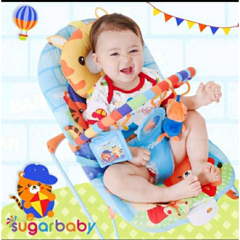 Sugarbaby Deluxe Musical Vibration 1 Recline