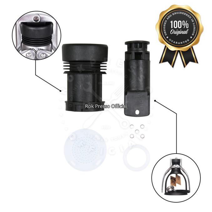 Favorit] Conversion Kit Rok Presso Gc (Cylinder,Plunger,O Ring,Filter Seal) Ori