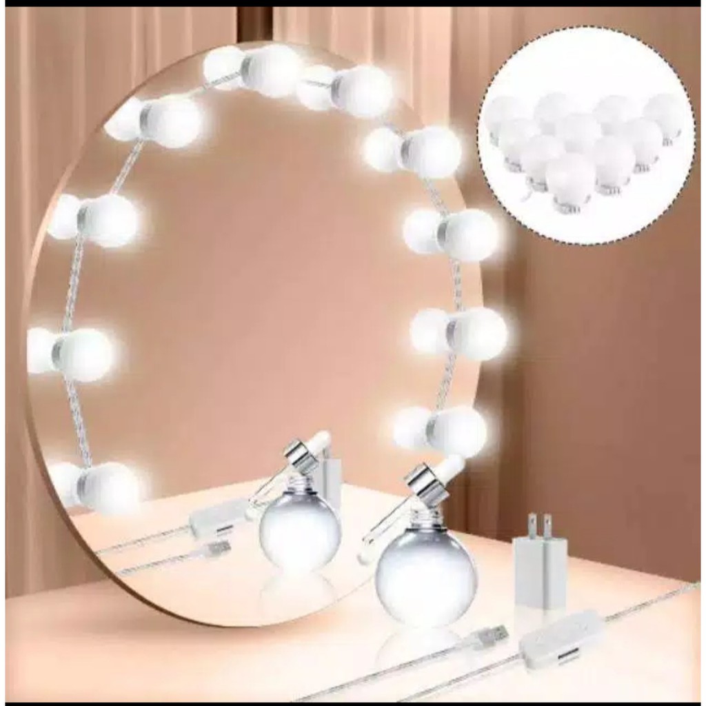  Lampu  kaca  cermin meja rias  vanity led mirror light bulb 