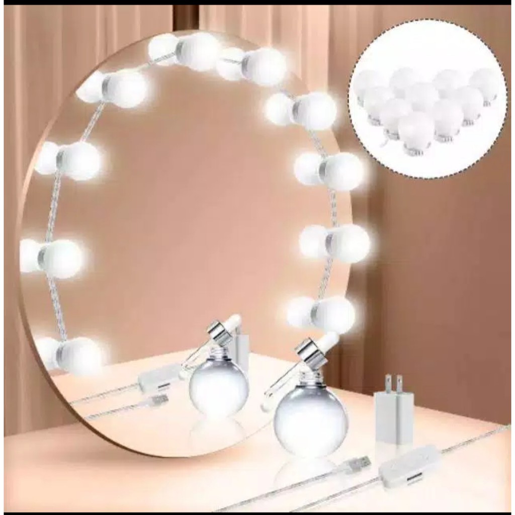 Lampu kaca cermin meja rias vanity led mirror light bulb Lampu kaca cermin meja rias vanity led mirror light bulb