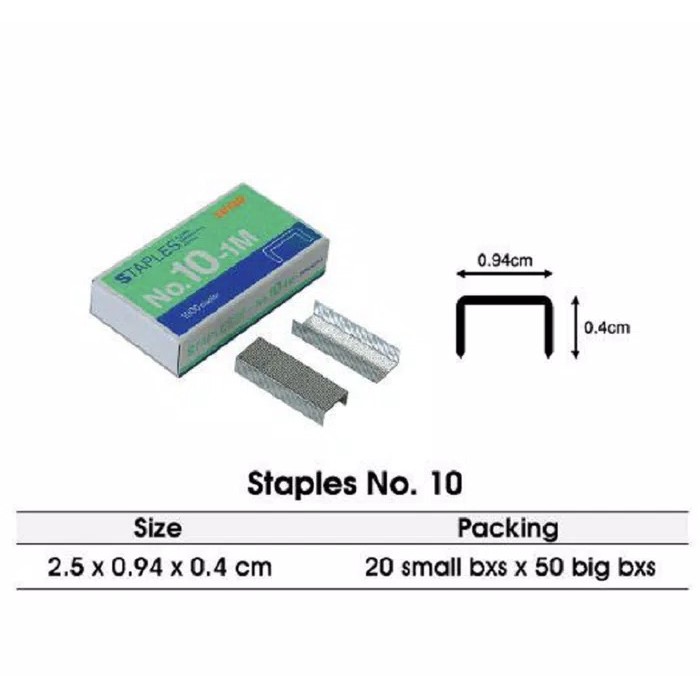 Isi Staples Joyko No.10-1M Murah