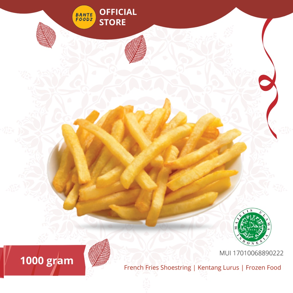 

Kentang Goreng Beku Import / French Fries Frozen Food Shoestring Best Seller