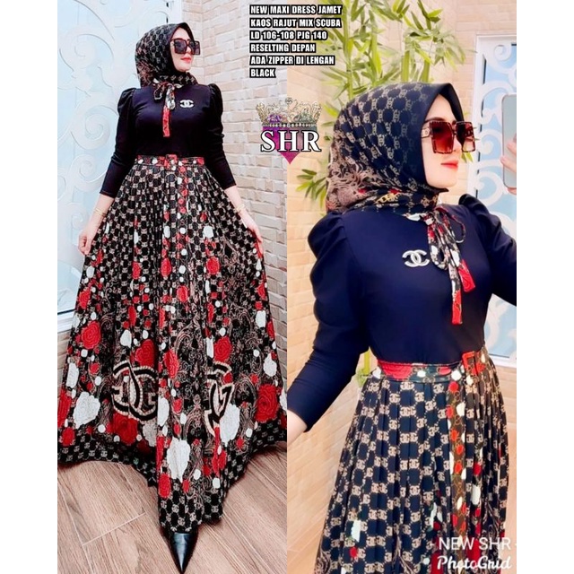 READY NEWW ORY SHR MAXI DRESS U REMPEL-8