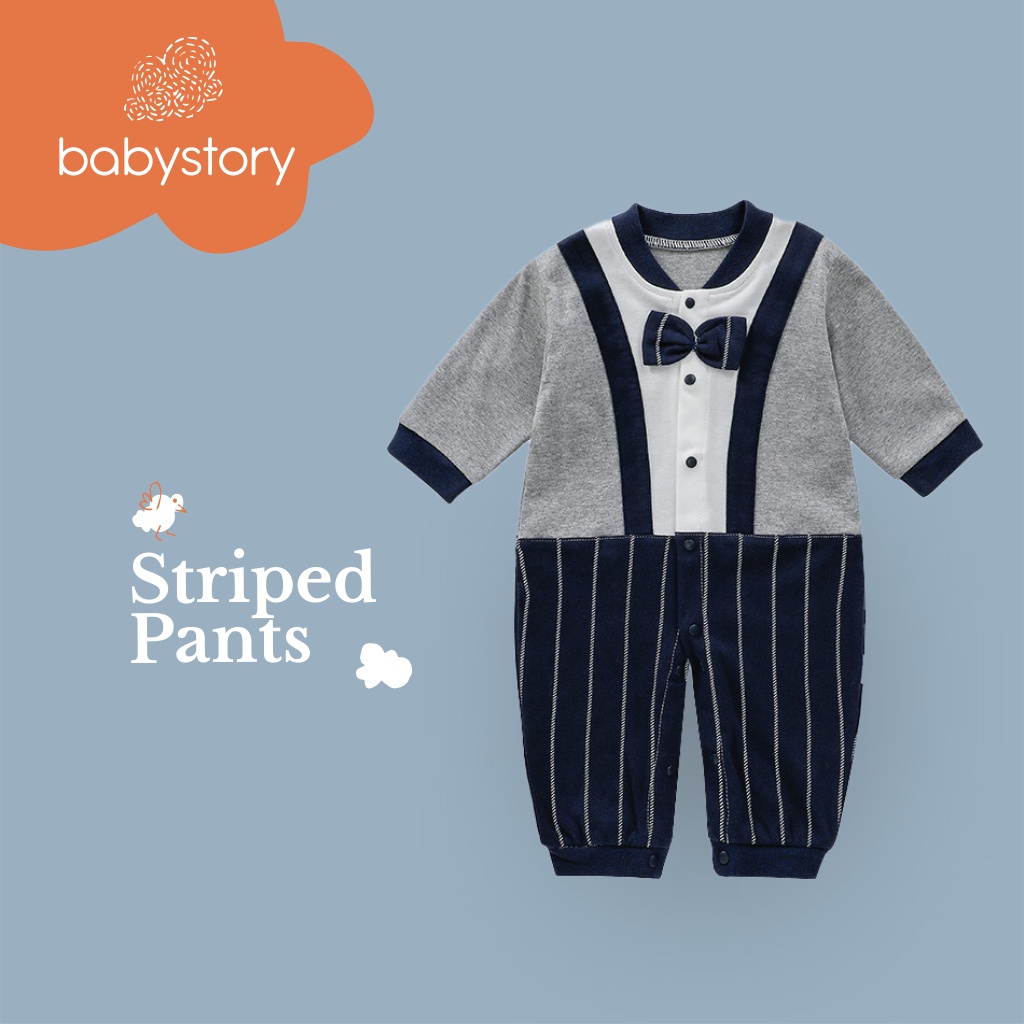 Jumpsuit bow tie jumper bayi jumpsuit bayi