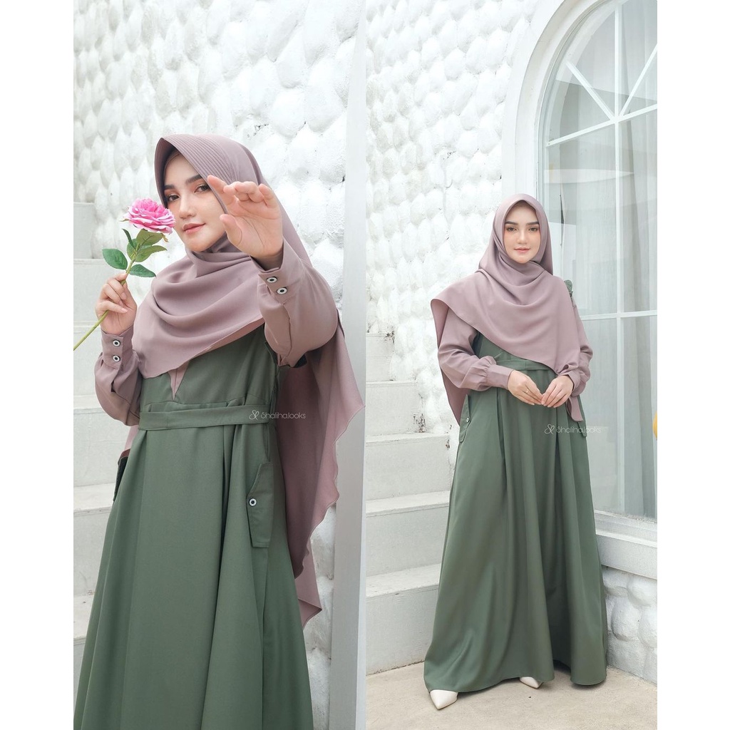 Murah JOVINNA MAXI GAMIS UKURAN L SIZE Keren