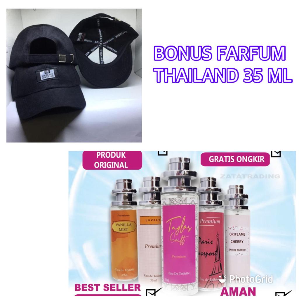 COD BONUS FARFUM 35 ML//Topi Baseball WEEKEND OFFENDER PRIA WANITA PREMIUM Korea