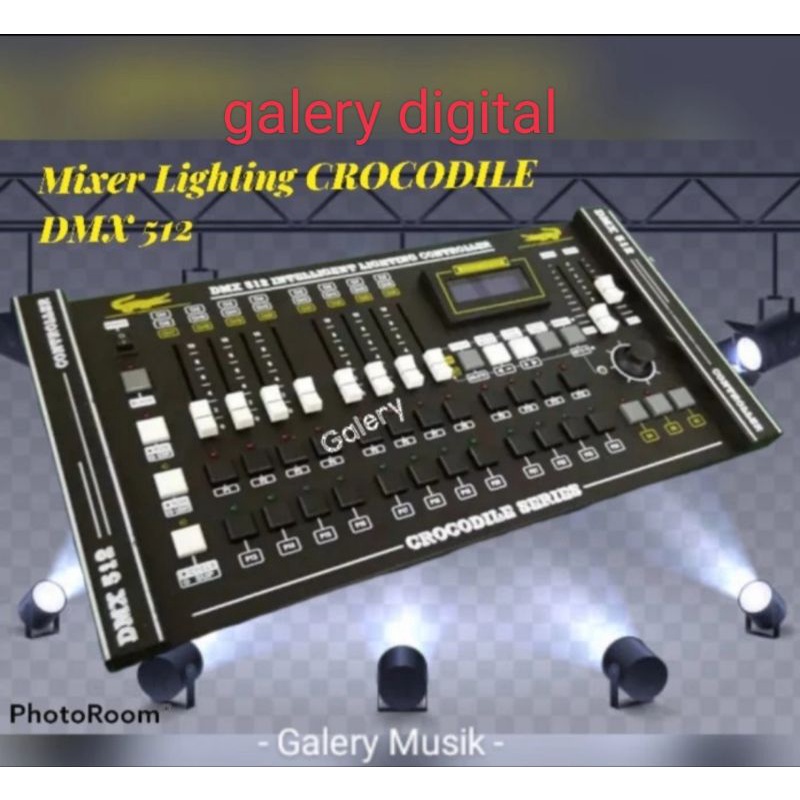 mixer crocodile dmx 1024 console lighting
