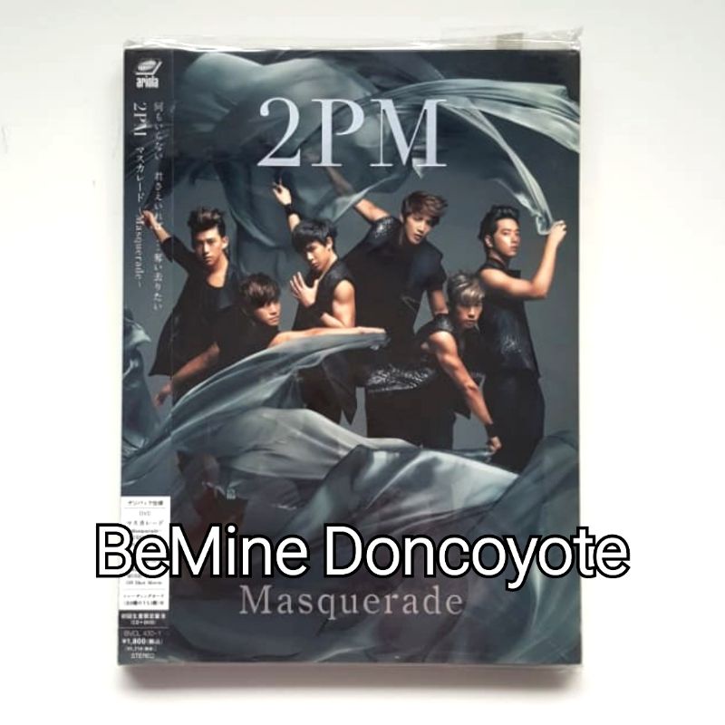 2PM MASQUERADE JAPAN ALBUM JUN.K NICHKHUN TAECYEON WOOYOUNG JUNHO CHANSUNG