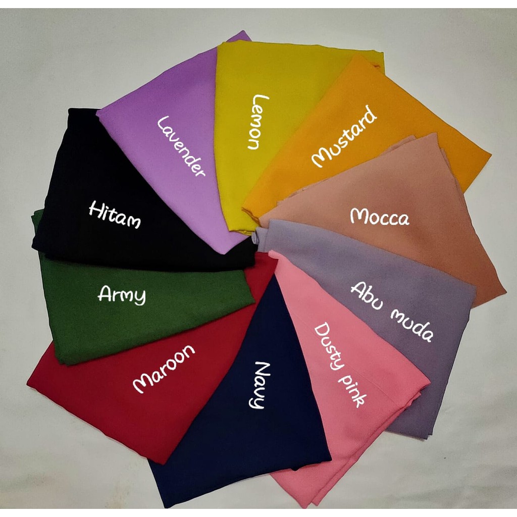 Khimar / Hijab Bergo Woolpeach Jumbo-2