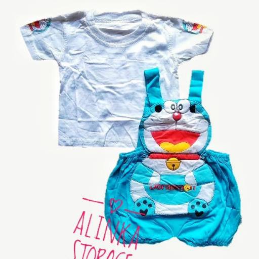 Baju overall anak  hayami