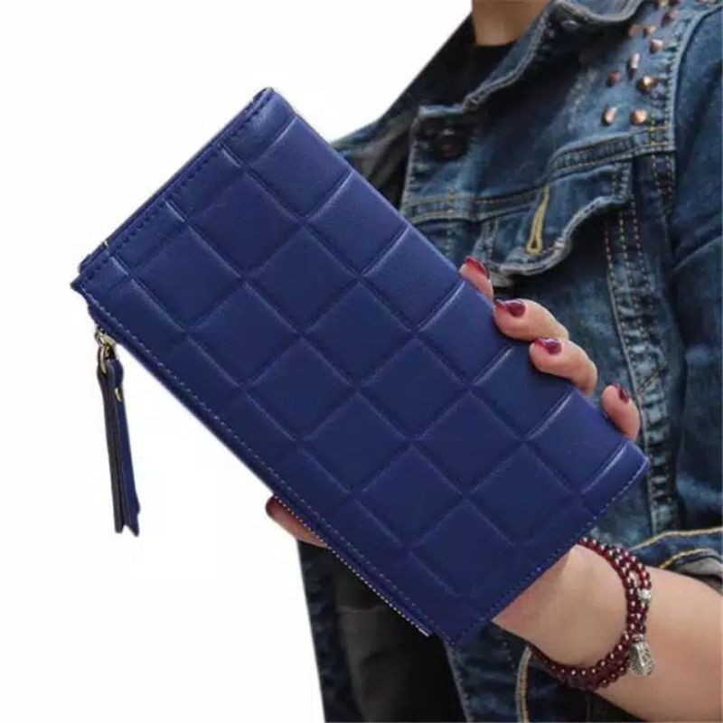 Dompet Lipat Wanita Dompet Dua Sleting Dompet Fashion Murah