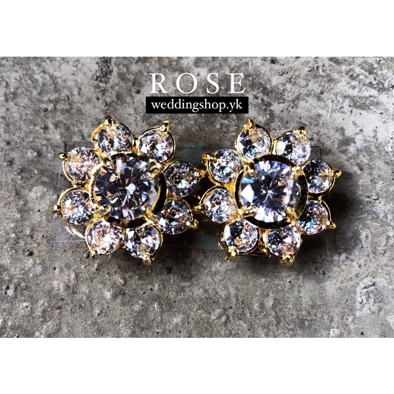 Giwang Batu Tanam / Anting Diamond