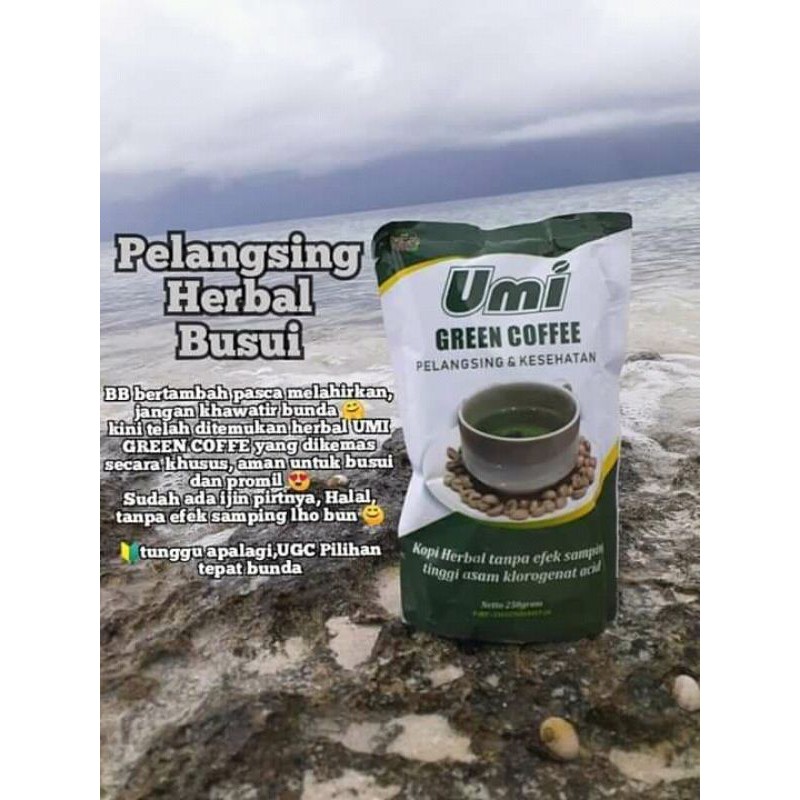 

Umi Green coffe pelangsing dan kesehatan