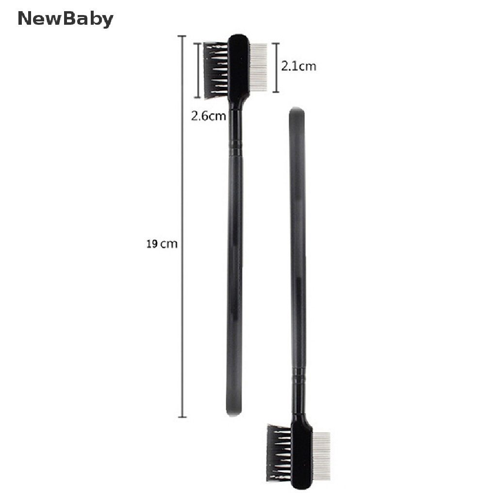 1pc Sisir Alis / Bulu Mata Extension Bahan Metal Untuk Makeup / Kosmetik Wanita