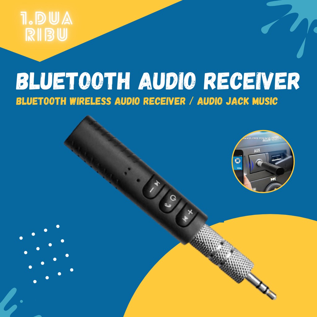 Bluetooth Wireless Audio Receiver / Bluetooth Audio Jack Music