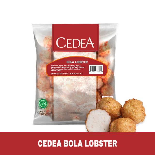 Cedea Bola Lobster / Lobster Ball 500 gram