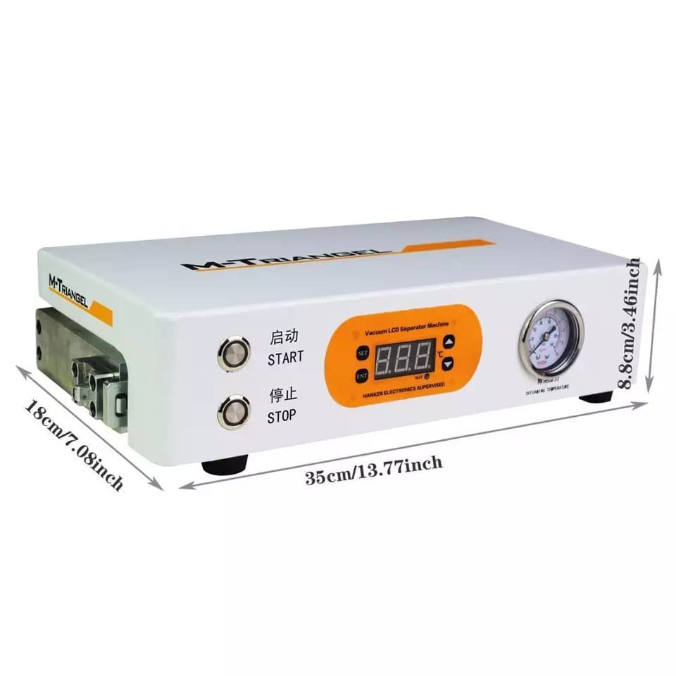 MESIN VACUM BUBBLE REMOVER / PENGHILANG GELEMBUNG LCD M-TRIANGEL MINI M1 ALAT SERVICE LCD