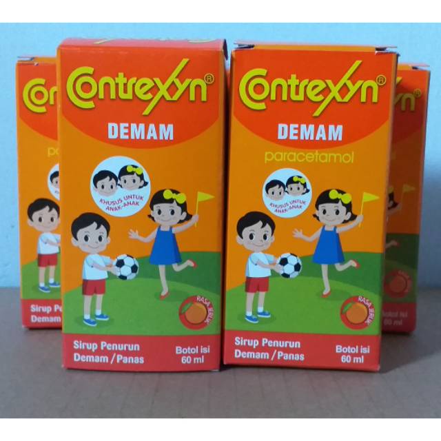 CONTREXYN CONTREXIN SIRUP DEMAM RASA JERUK 60ML