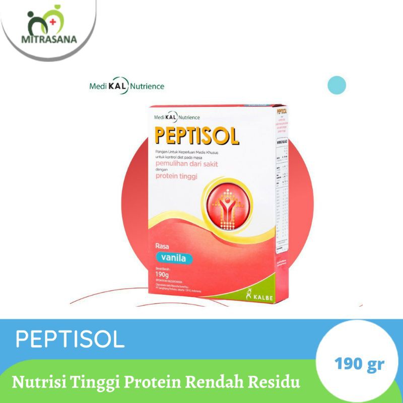 

Peptisol Coklat/Vanila 190gr