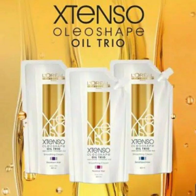 L'Oreal XTENSO STEP 1 Smoothing Cream 400 ML / LOREAL Xtenso