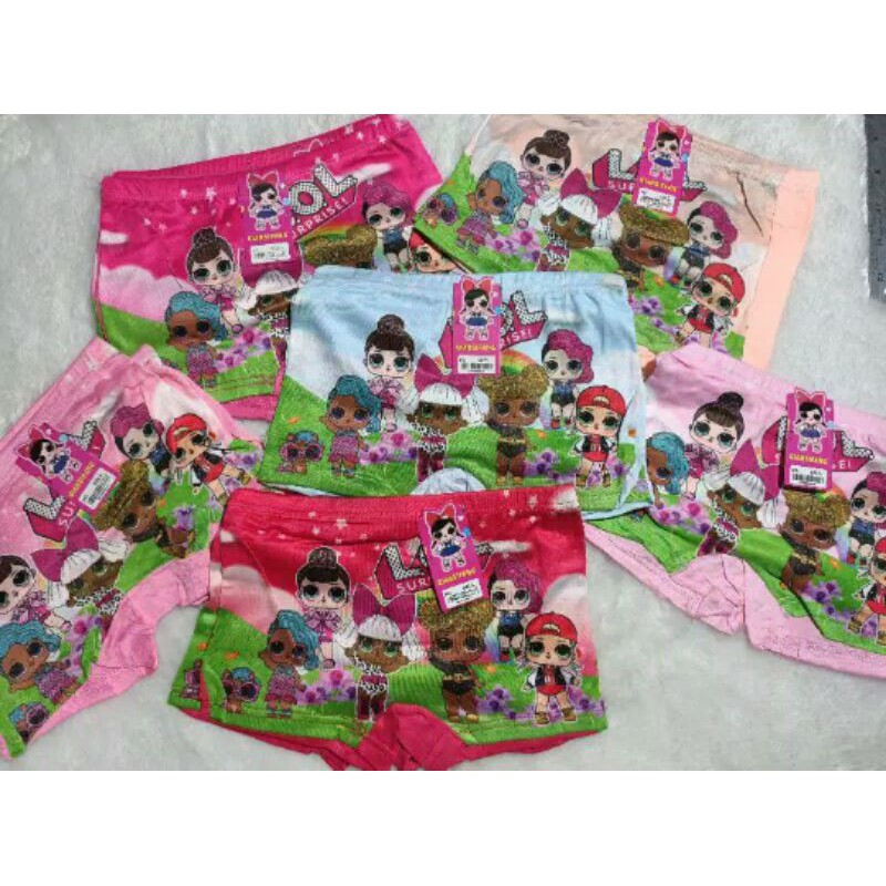 celana dalam anak  BOXER ANAK CEWE LOL/CD ANAK