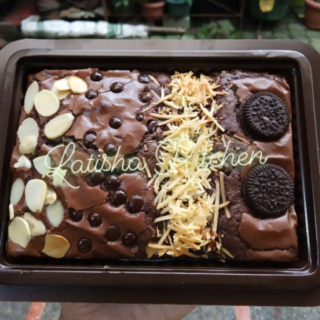 

Brownies panggang mix 4 topping