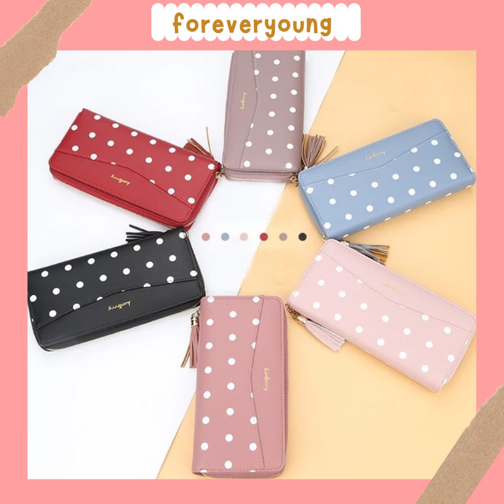 (Fy) COD DOMPET IMPORT DOMPET  WANITA  DOMPET PANJANG DOMPET WANITA MURAH CANTIK REAL