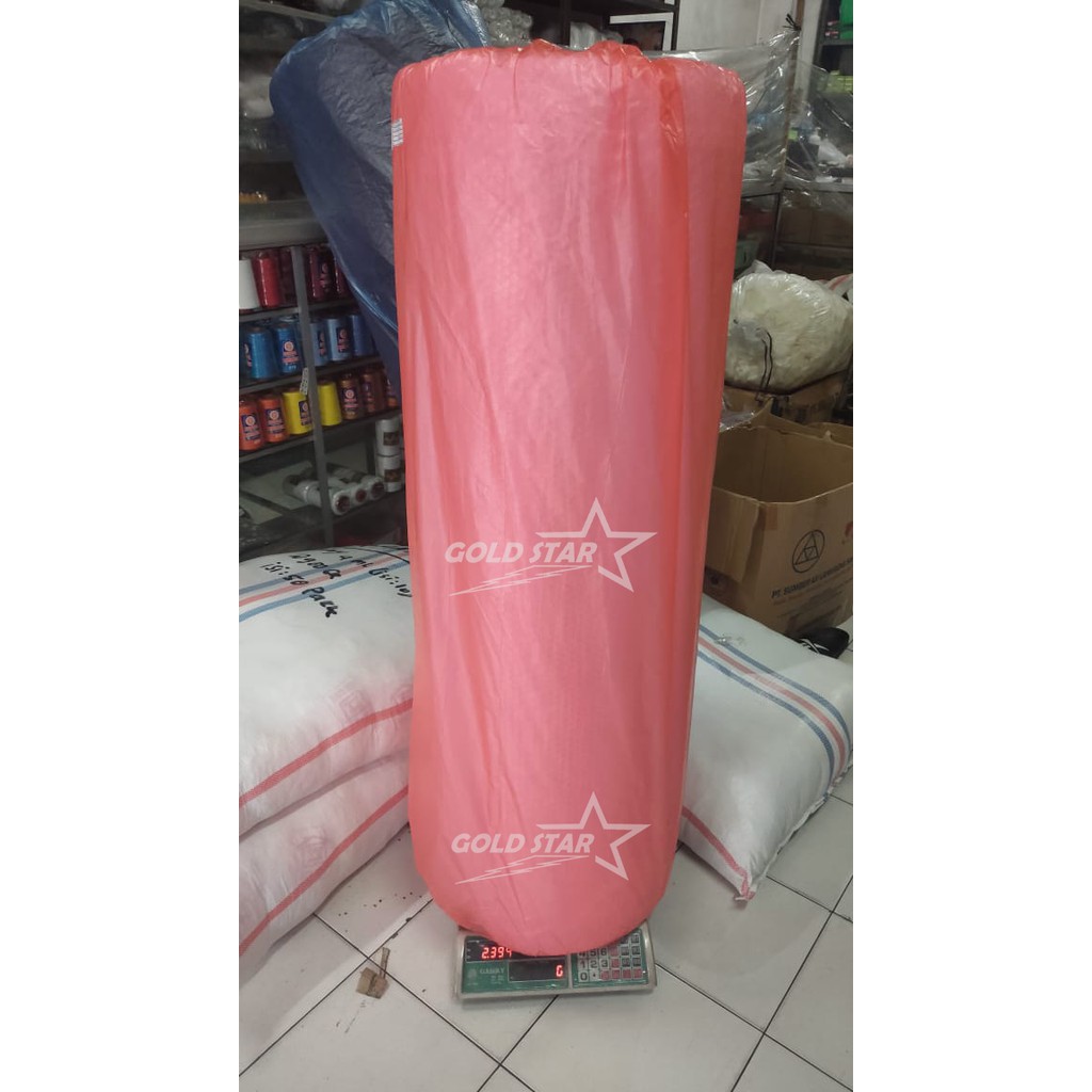 Bubble Wrap Packing 125cmx50m 1 rol Bening Hitam