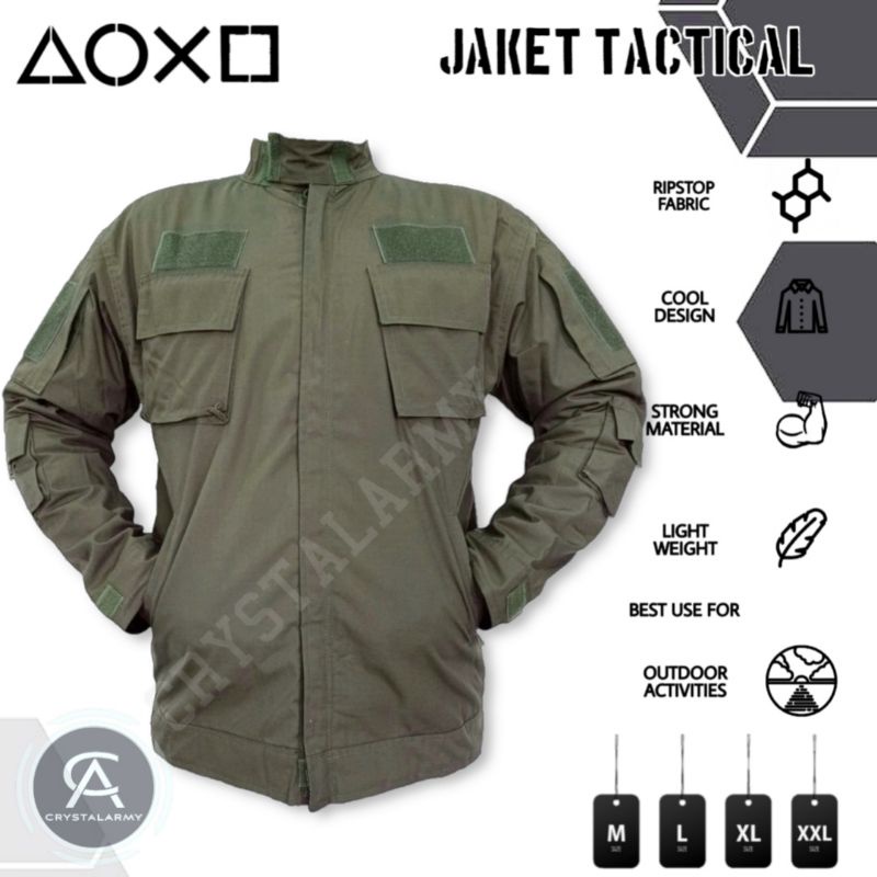 jaket tactical KTNC / jaket TEBAL / jaket outdoor / jaket pria