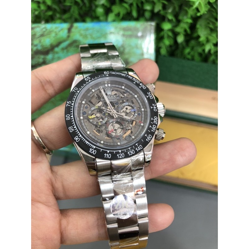 JAM ROLEX DAYTONA MONTOYA AUTOMATIC/SZ 40MM( JAM TANGAN PRIA)