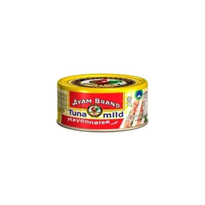 

Ayam brand tuna mayo mild 160gr can