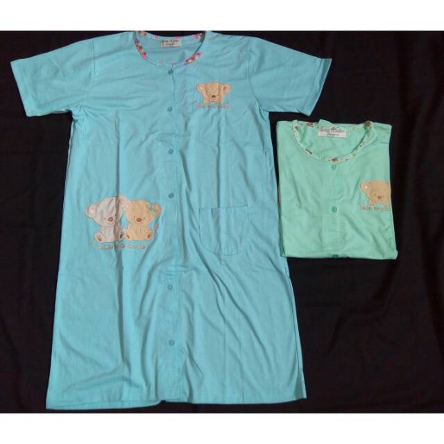 Daster Anne claire kancing full