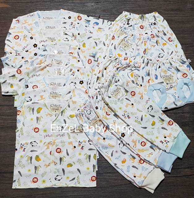 Paket Baju Bayi Chiyo 18 Pcs Size Newborn 0 3 Bulan Sni Indonesia