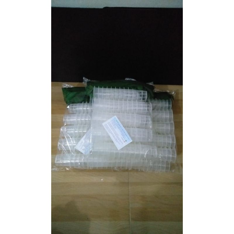 Netpot bening+ sumbu 5cm (isi 100pcs)