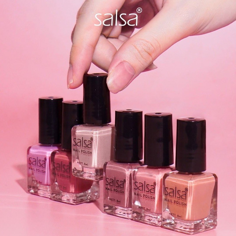 `ღ´ PHINKL `ღ´ (Isi 6) ░s░a░l░s░a░ Salsa kutek set box warna nude kulit natural