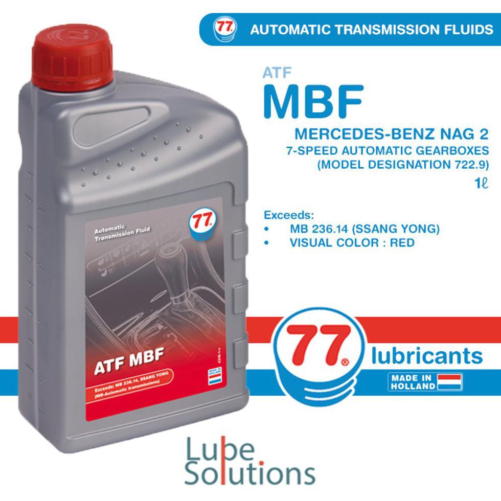 Cuci Gudang Oli Matic 77 Lubricants Atf Mbf Khusus Untuk Mercedes Benz Nag Ii - Liter