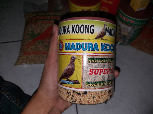 Madura Koong Suplemen Protein Untuk Burung Perkutut Super Multivitamin