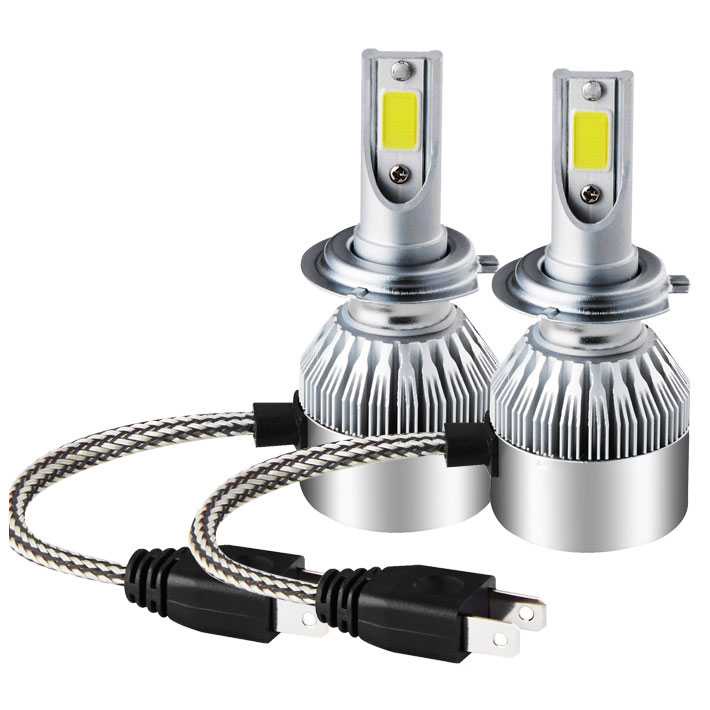 Lampu Mobil Headlight LED H7 COB 2 PCS Depan Super Terang / Lampu Mobil Headlight LED H11 COB 2 PCS / Lampu Mobil Variasi LED Depan Anti Air / Lampu Halogen Hid Xenon Sangat Terang / Lampu Depan Mobil Avanza GrandMax Carry Futura Panther / Lampu LED Mobil