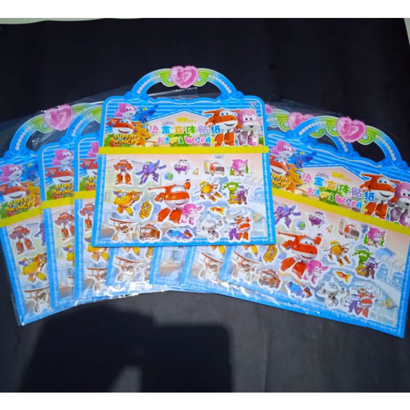 

Sticker BP Anak Lucu Murah 20x20cm Timbul 3D Bisa Mewarnai