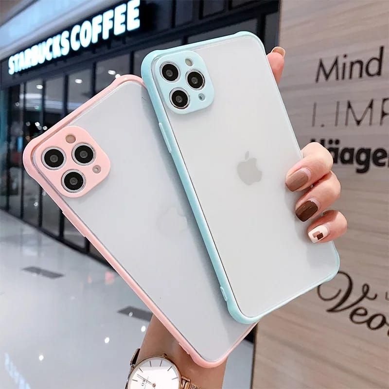 Case Candy Bumper VIVO V20/Y12/Y15/Y17/Y20/Y20A/Y20i/Y20S/Y30/Y50/Y51 2020/Y53S/Y91/Y91C/Y95/Y1S/X60/X60 PRO CHINA